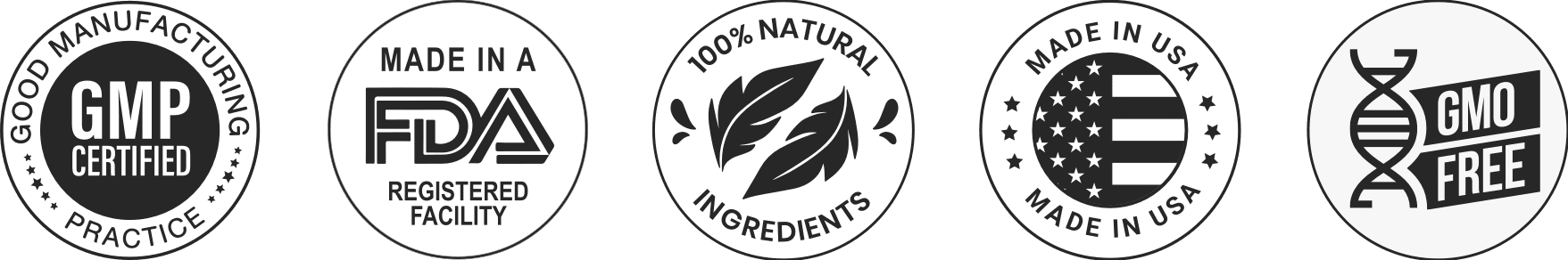 Mycotraxin certifications